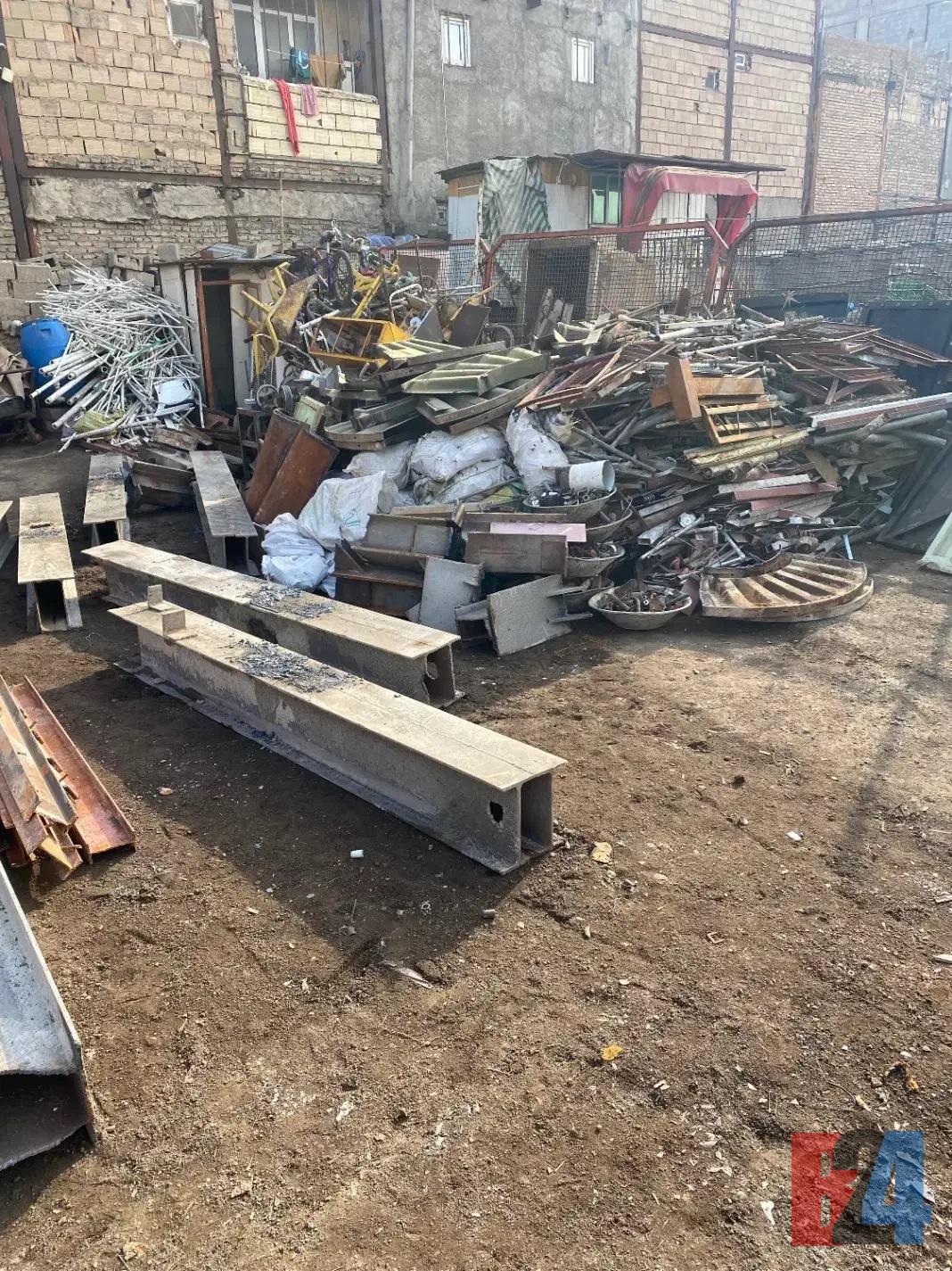 خریدار ضایعات آهن آلومینیوم میلگرد خرید در محل